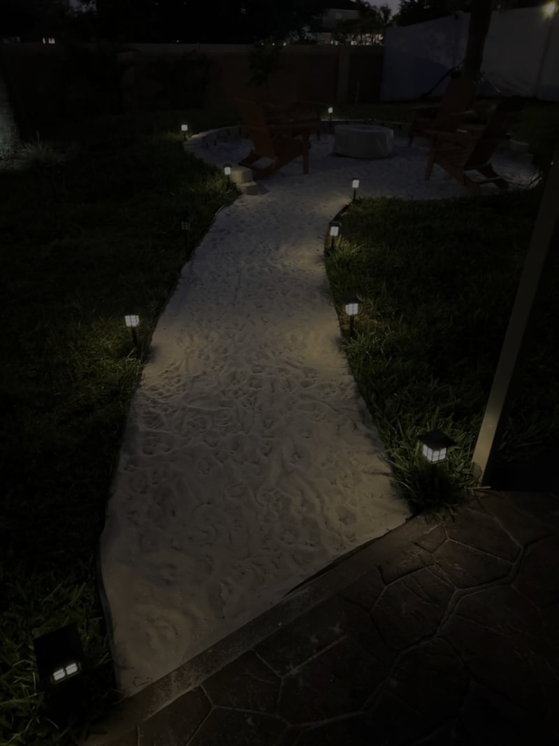 Cheap generic solar bollard lights -- dim, plastic, failed within months