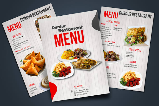 Menu Design