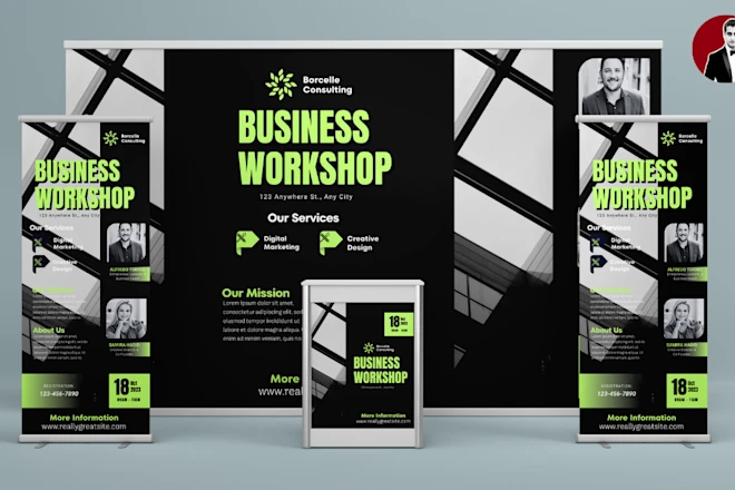 Banner, Flex & Hoarding Design