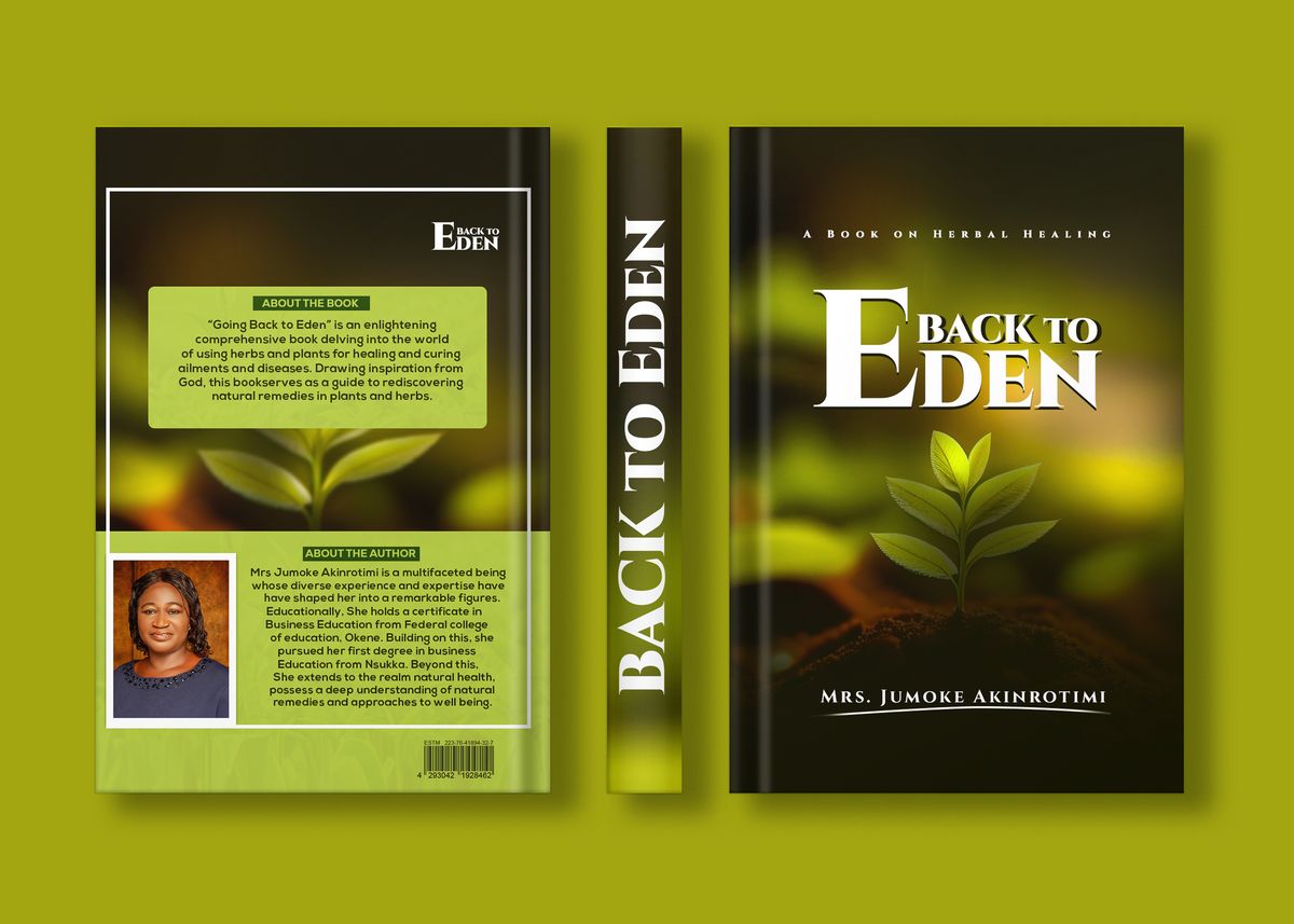 Herbal Healing Book Cover Design