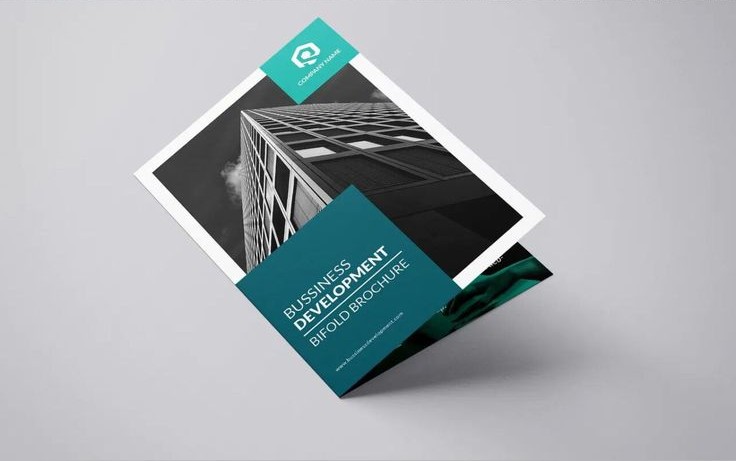 Business development brochure design for corporate consulting