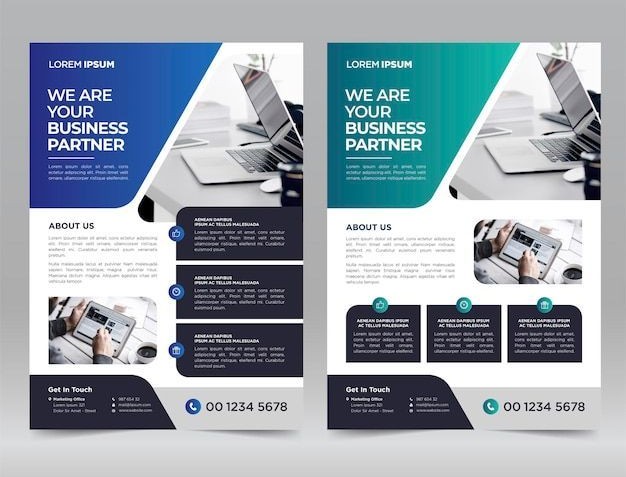 Promotional business flyer design highlighting special offers