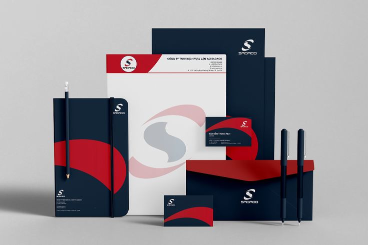 Sardeco Enterprises premium corporate brand identity stationery design