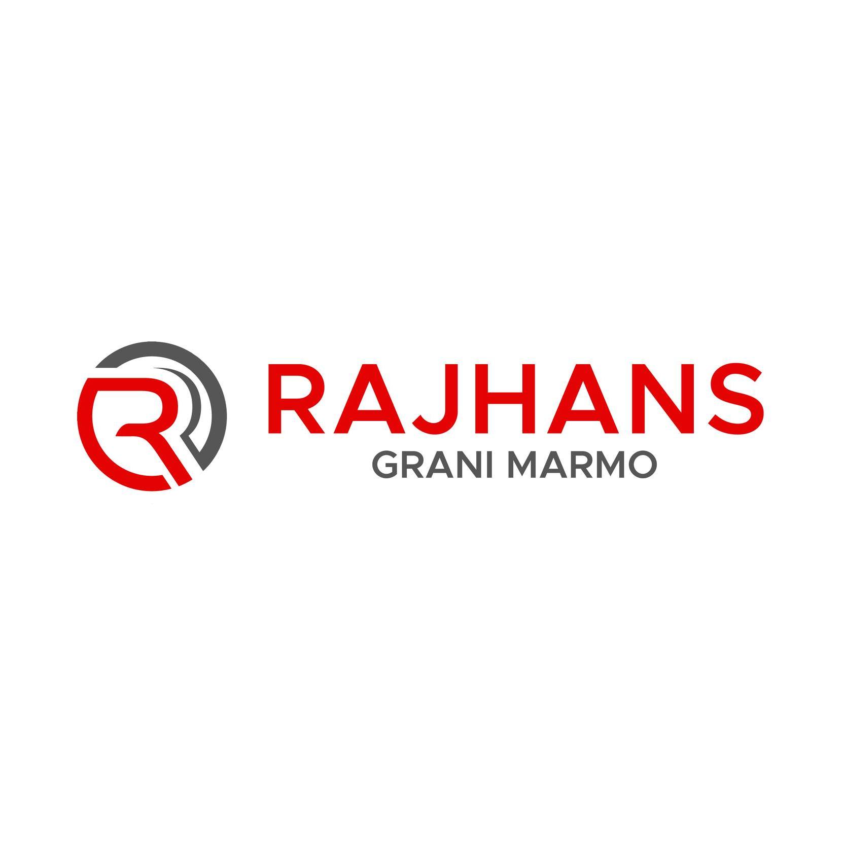 Rajhans Grani Marmo logo for marble and granite export business