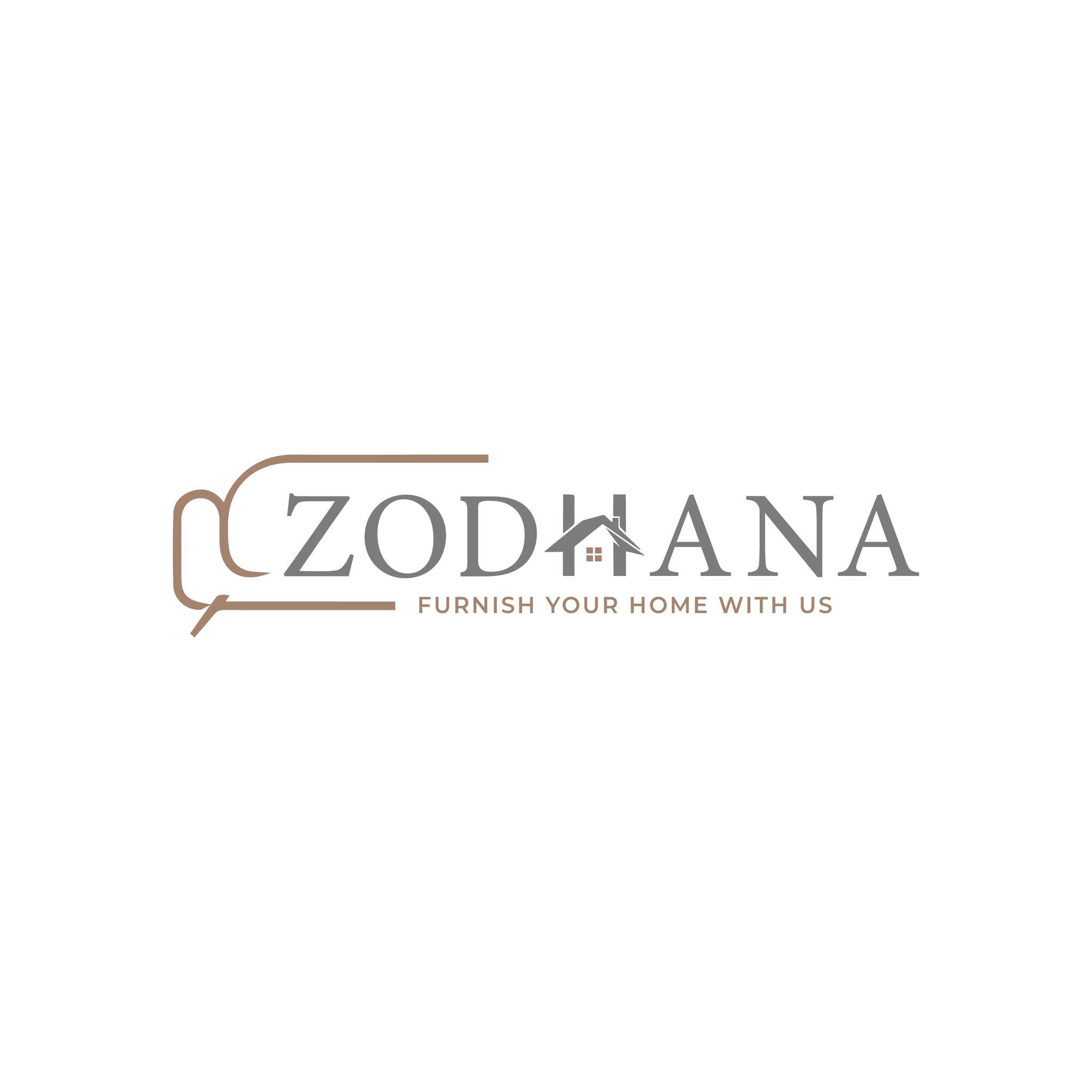 Furniture and interior logo design for Zodhana brand