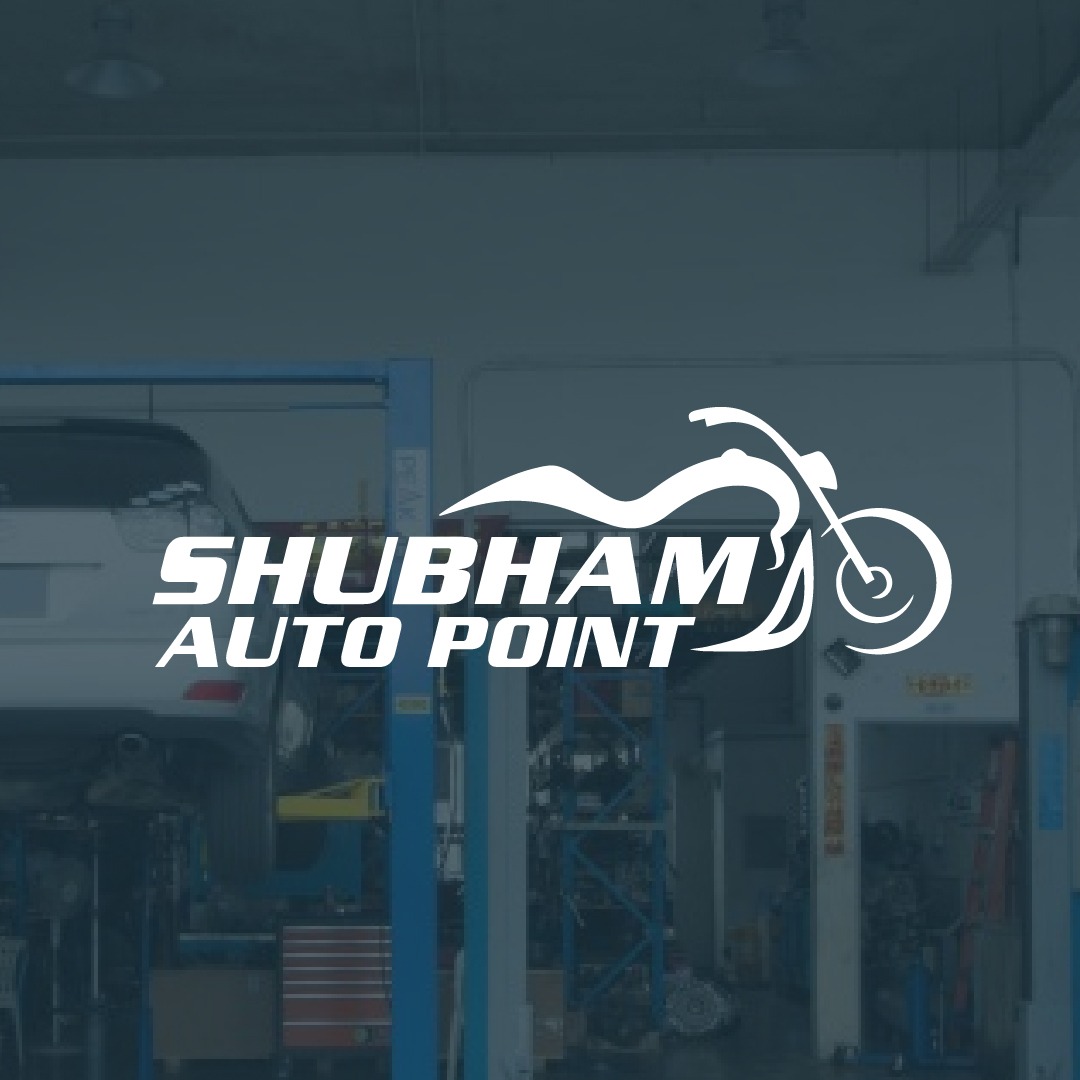 Automotive logo design for Shubham Auto Point service center