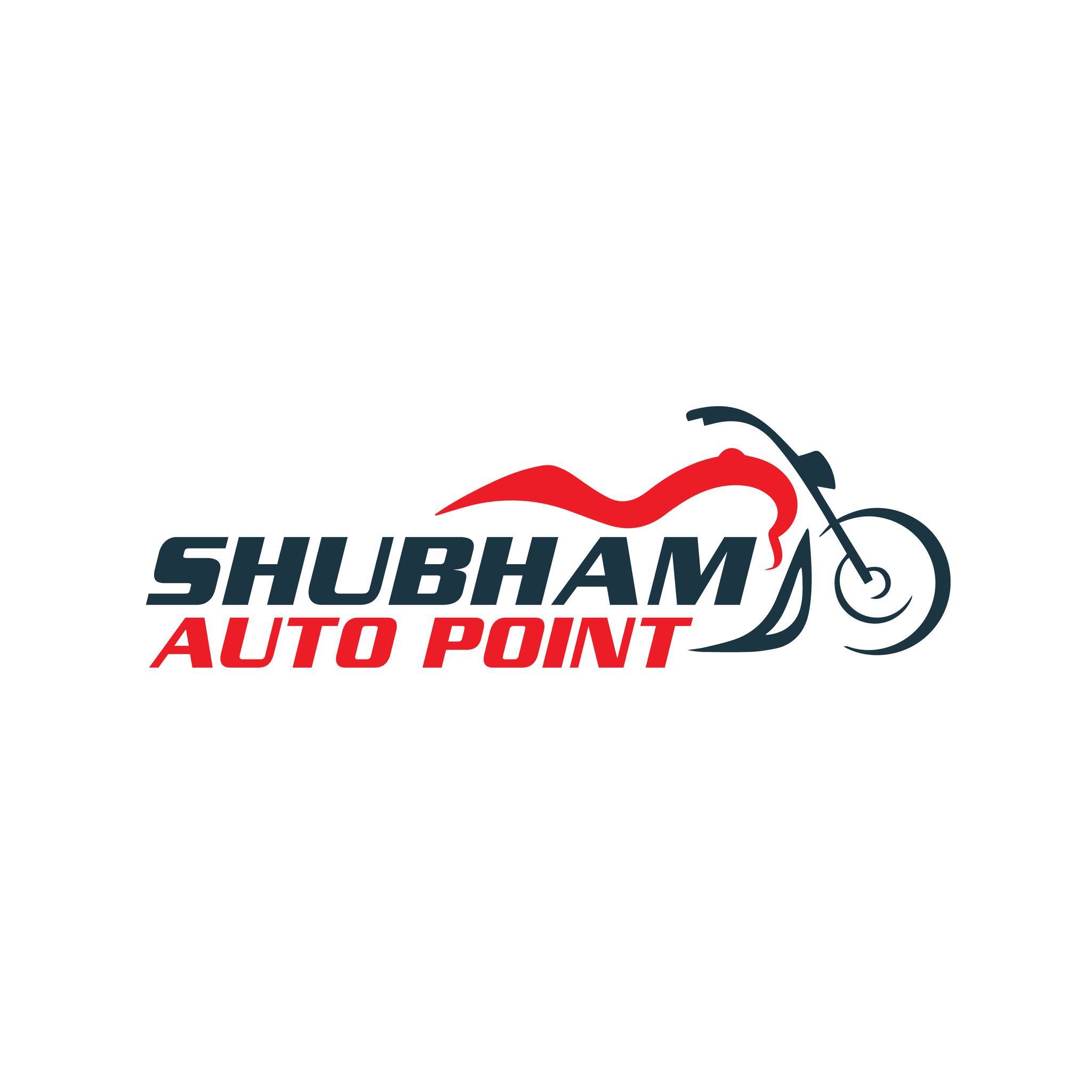 Automotive logo design for Shubham Auto Point service center