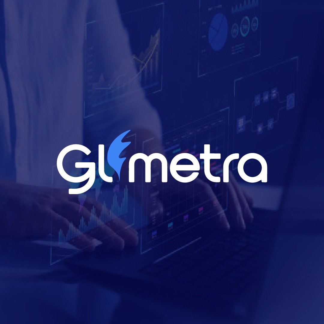 Modern technology logo design for Glimetra brand