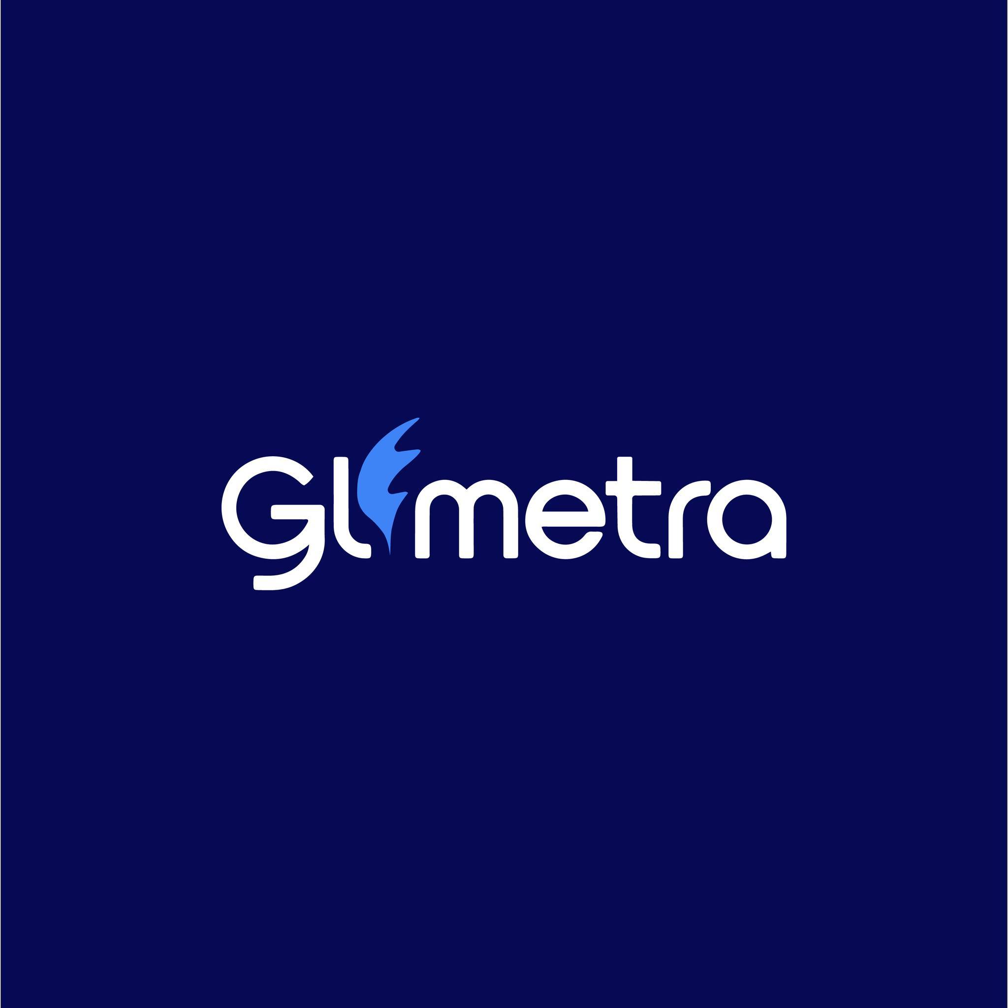 Modern technology logo design for Glimetra brand