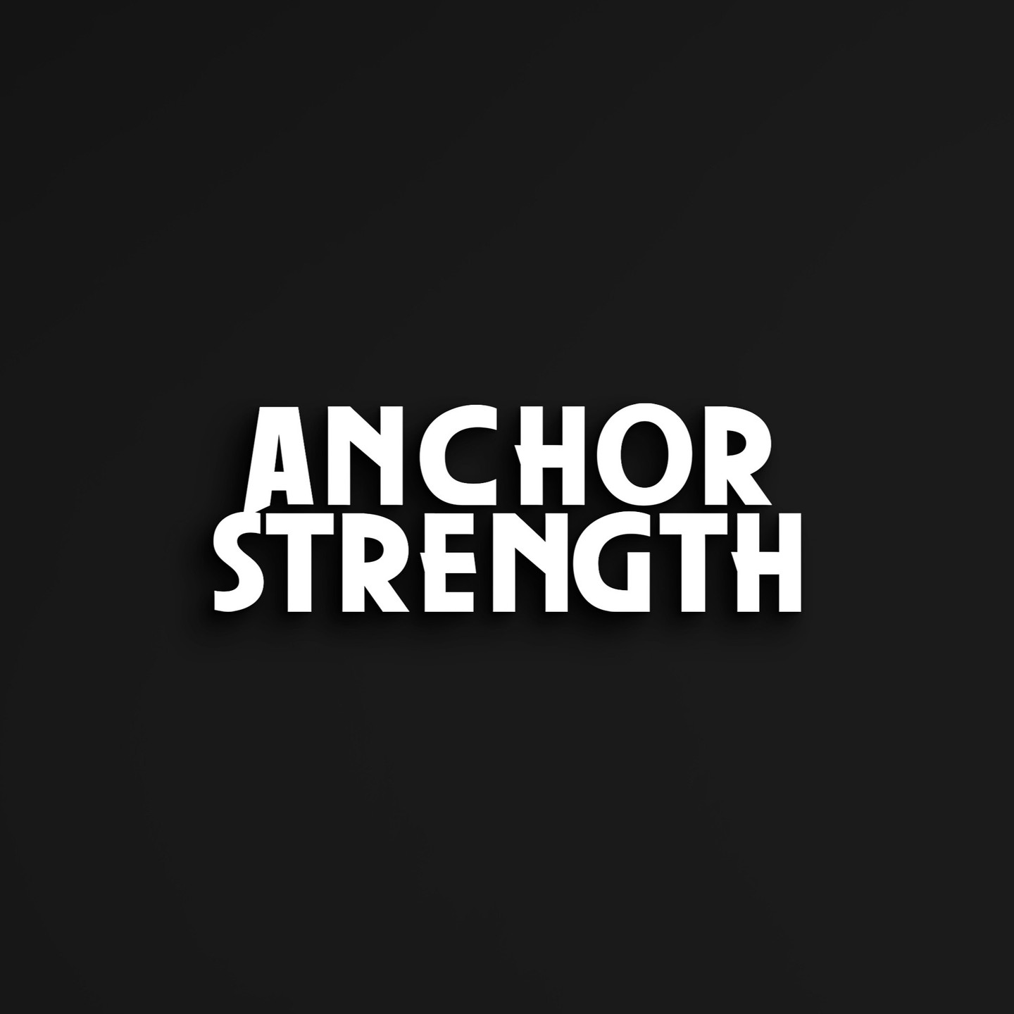 Bold fitness logo design for Anchor Strength gym brand