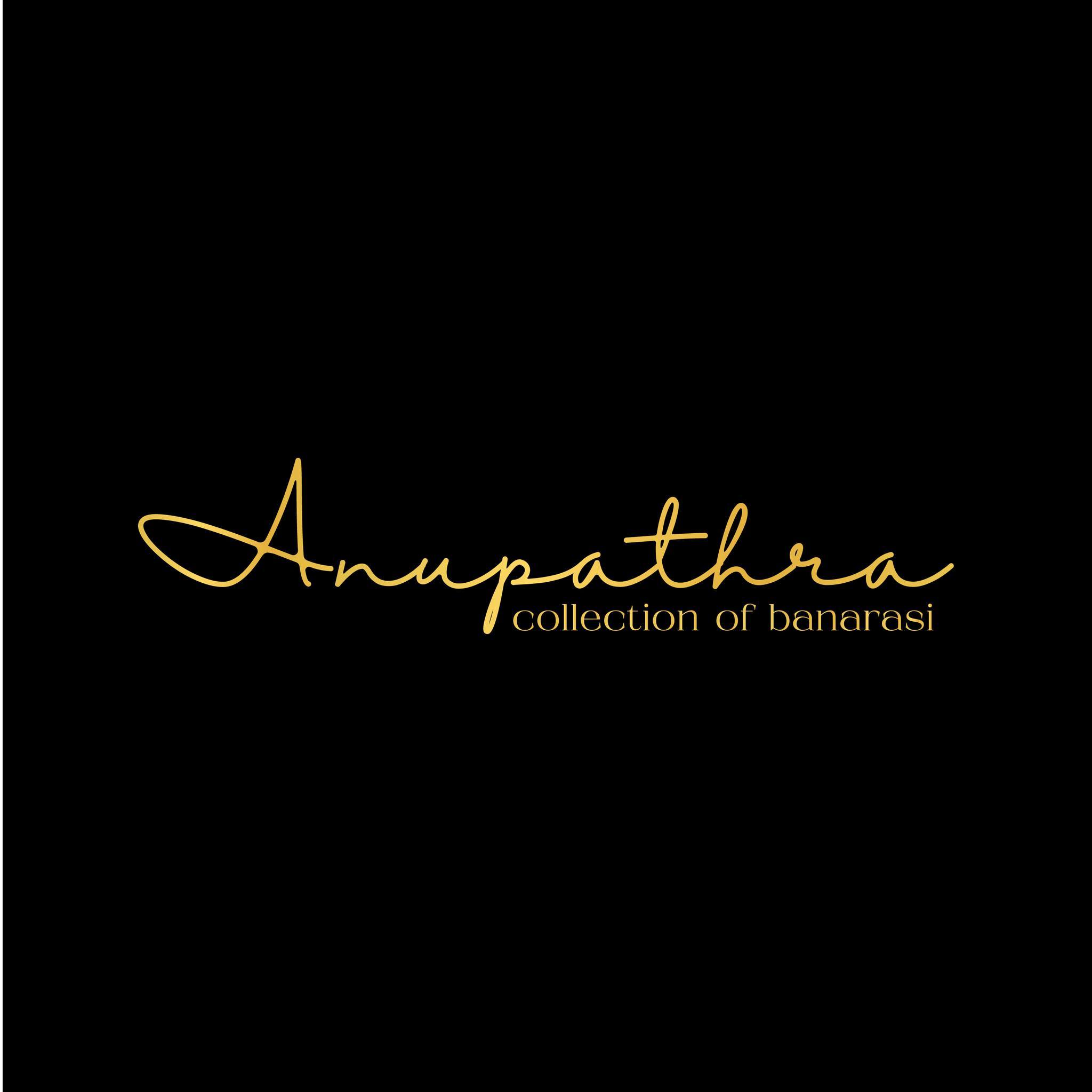 Anupathra Banarasi saree brand logo design