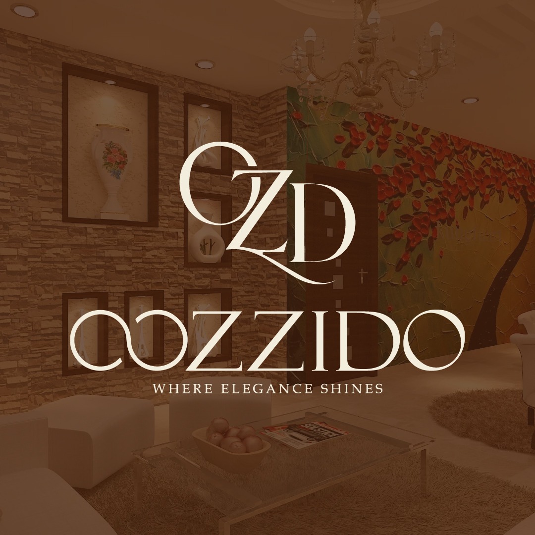 Ozzido luxury interior design brand logo