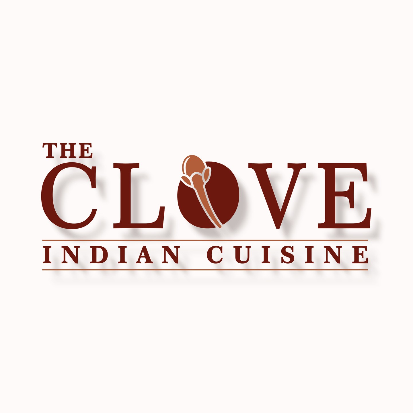 The Clove Indian Cuisine restaurant logo design