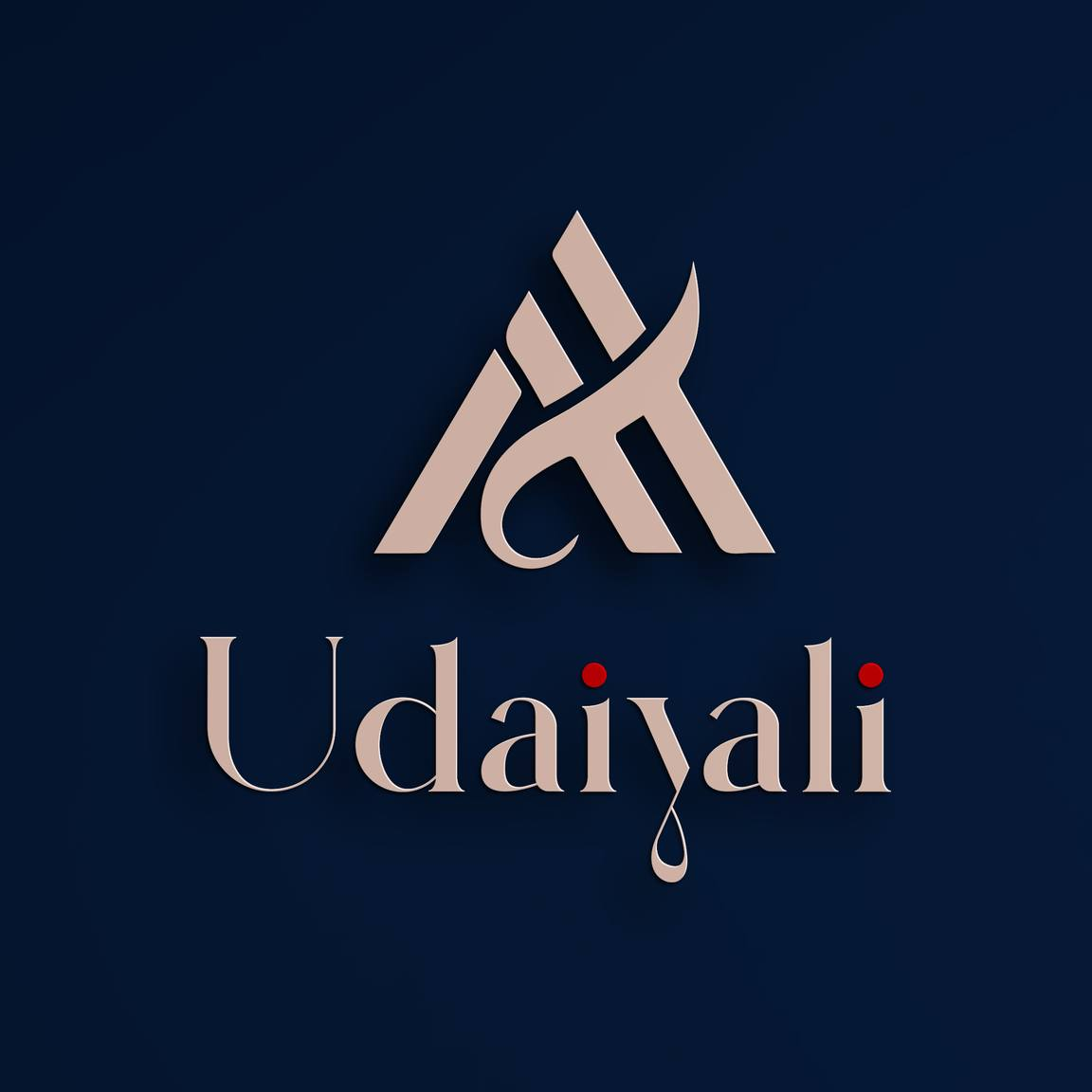 Udaiyali premium monogram logo design