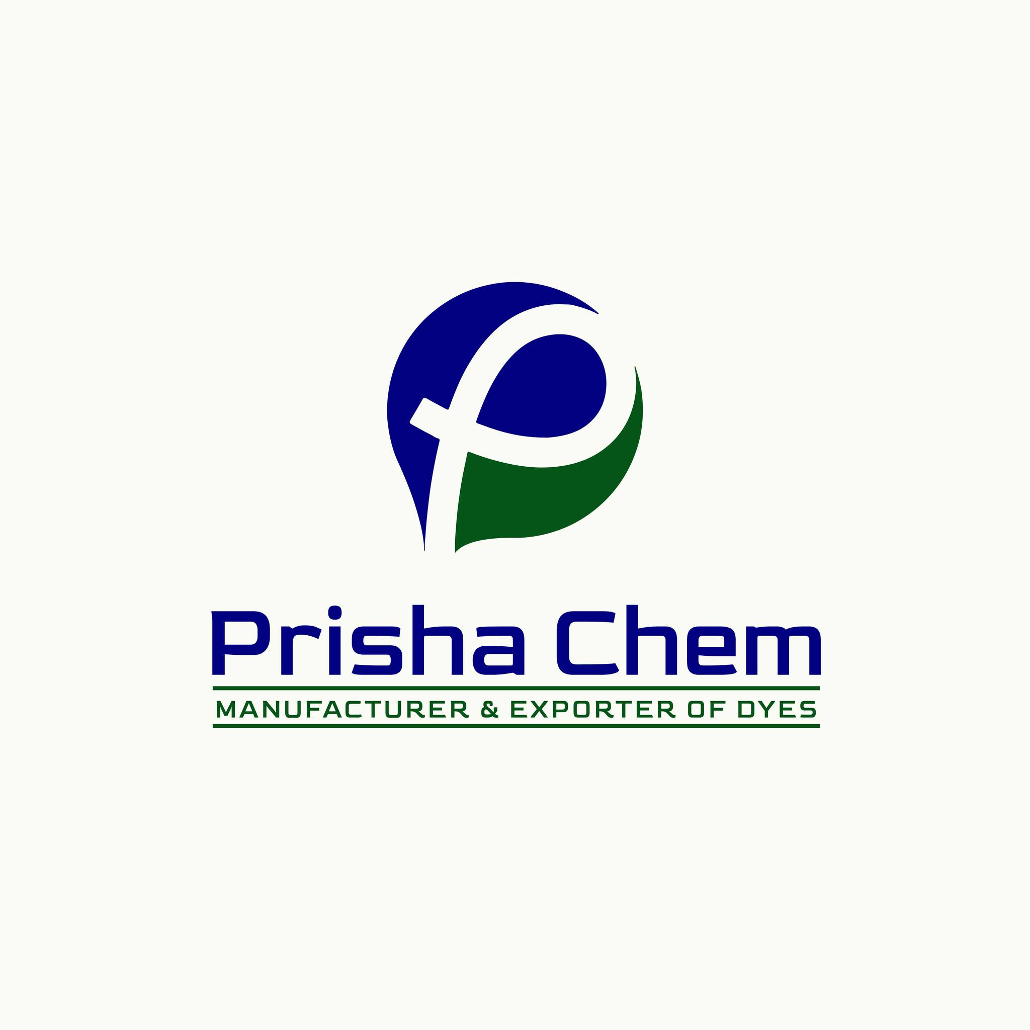 Prisha Chem chemical manufacturing company logo design