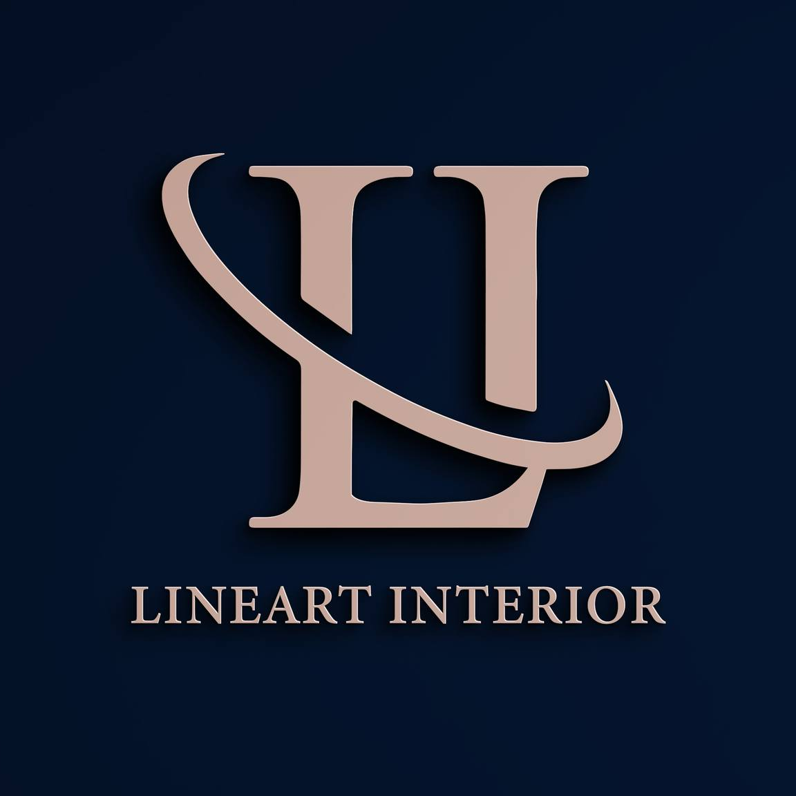 Lineart Interior luxury interior design logo