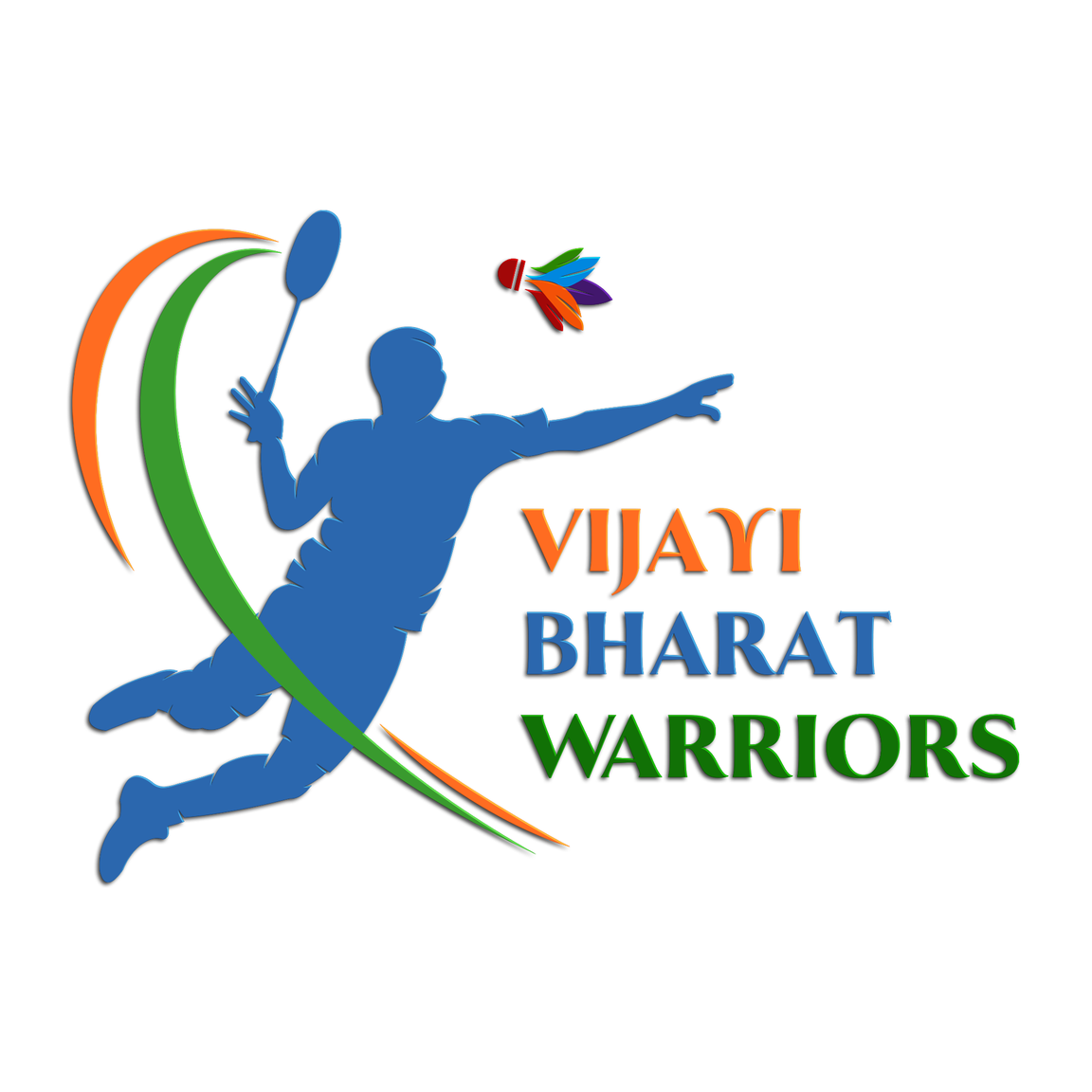 Vijay Bharat Warriors sports team logo design