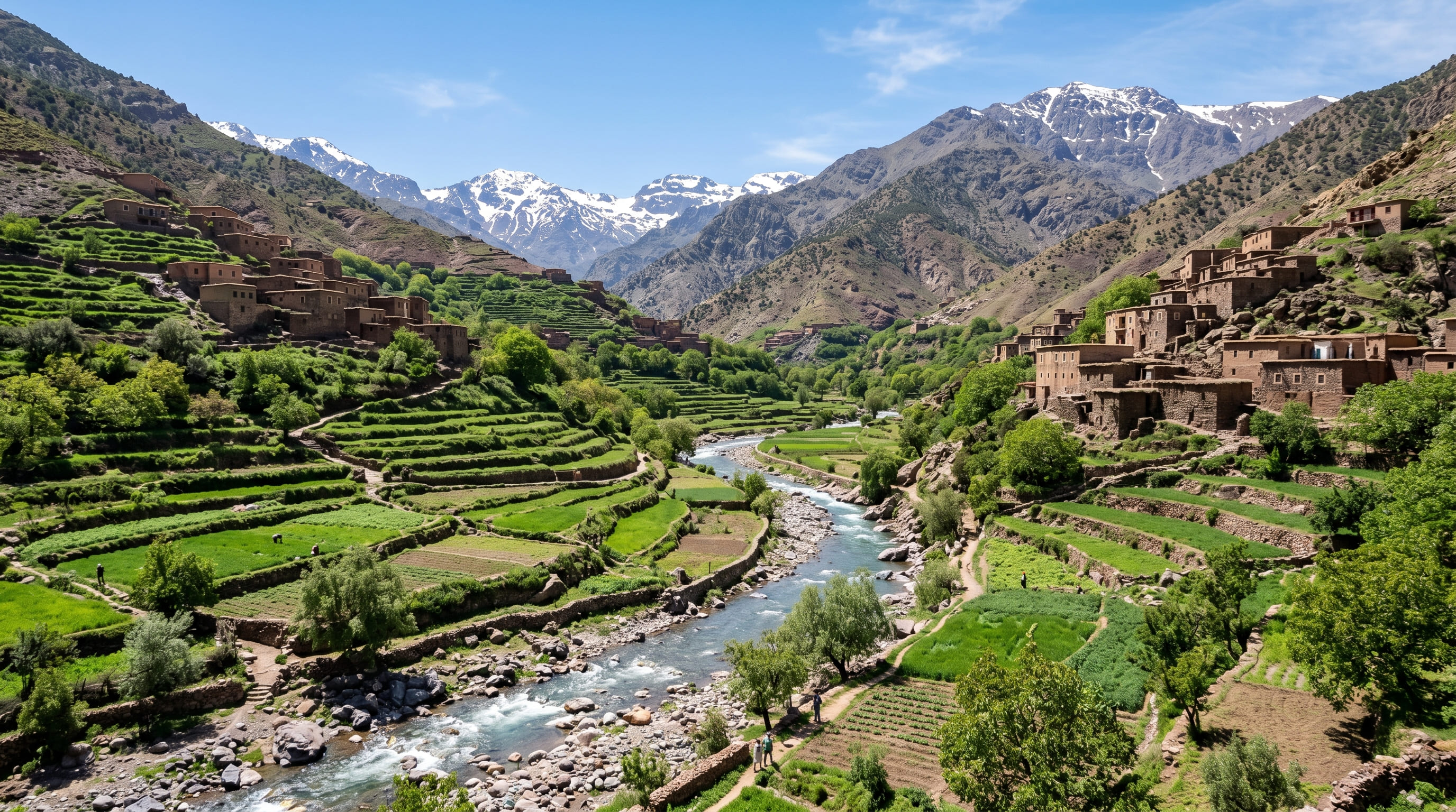 Découvrir la Vallée d'Ourika : Un Paradis Naturel au Cœur du Haut-Atlas Marocain