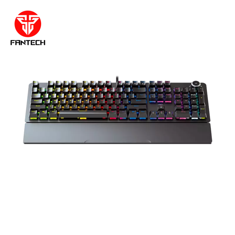 Gaming Teclado mecánico Fantech MK853 Max Power BLUE o RED SWITCH RGB ORIGINAL. Teclas de doble disparo 2 Interruptor mecánico: Interruptor azul