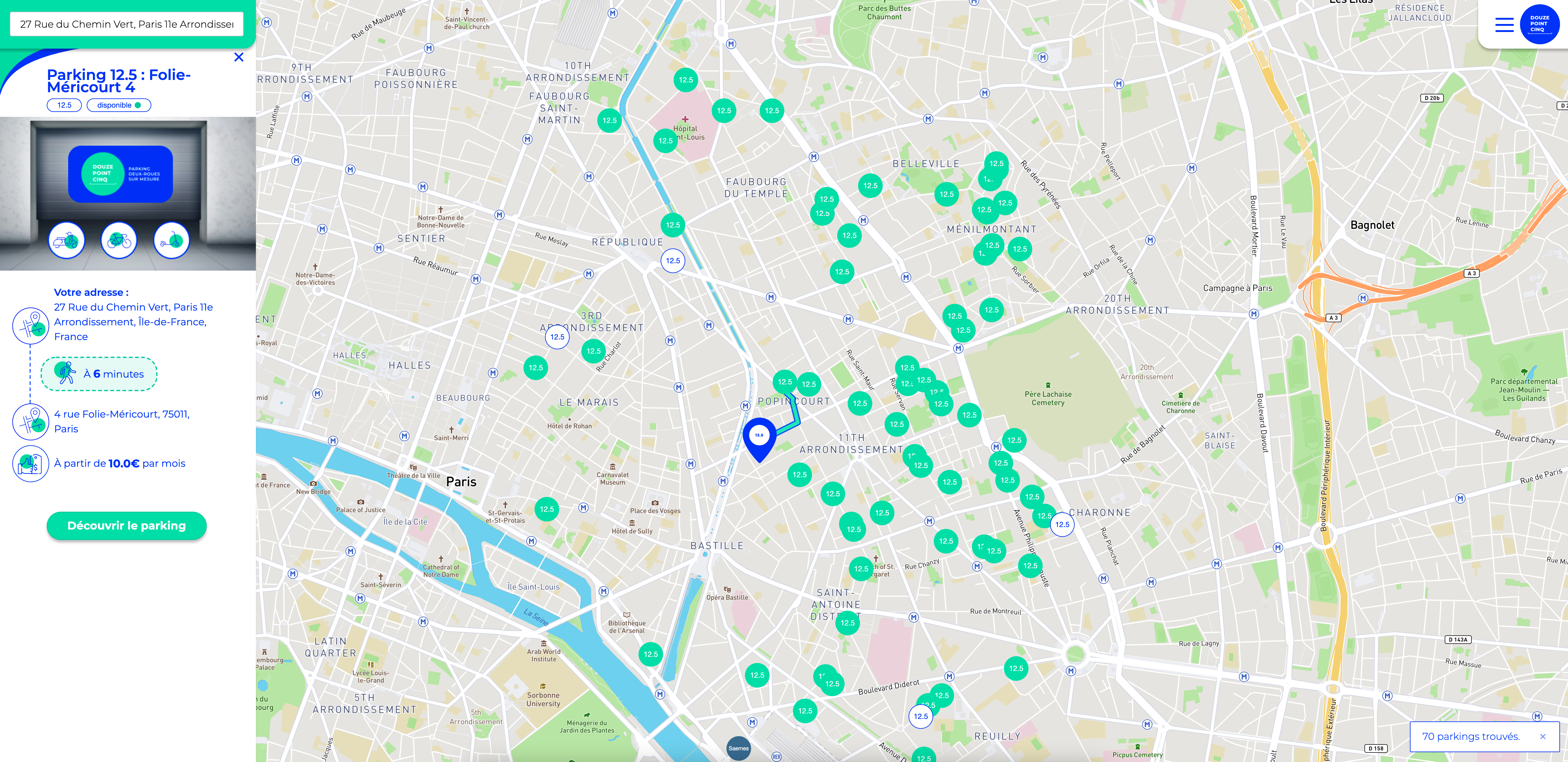 Explication du processus d'inscrption avec le choix avec le choix de l'abonnement à sélectionner.