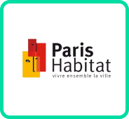 Logo du site de Paris Habitat.
