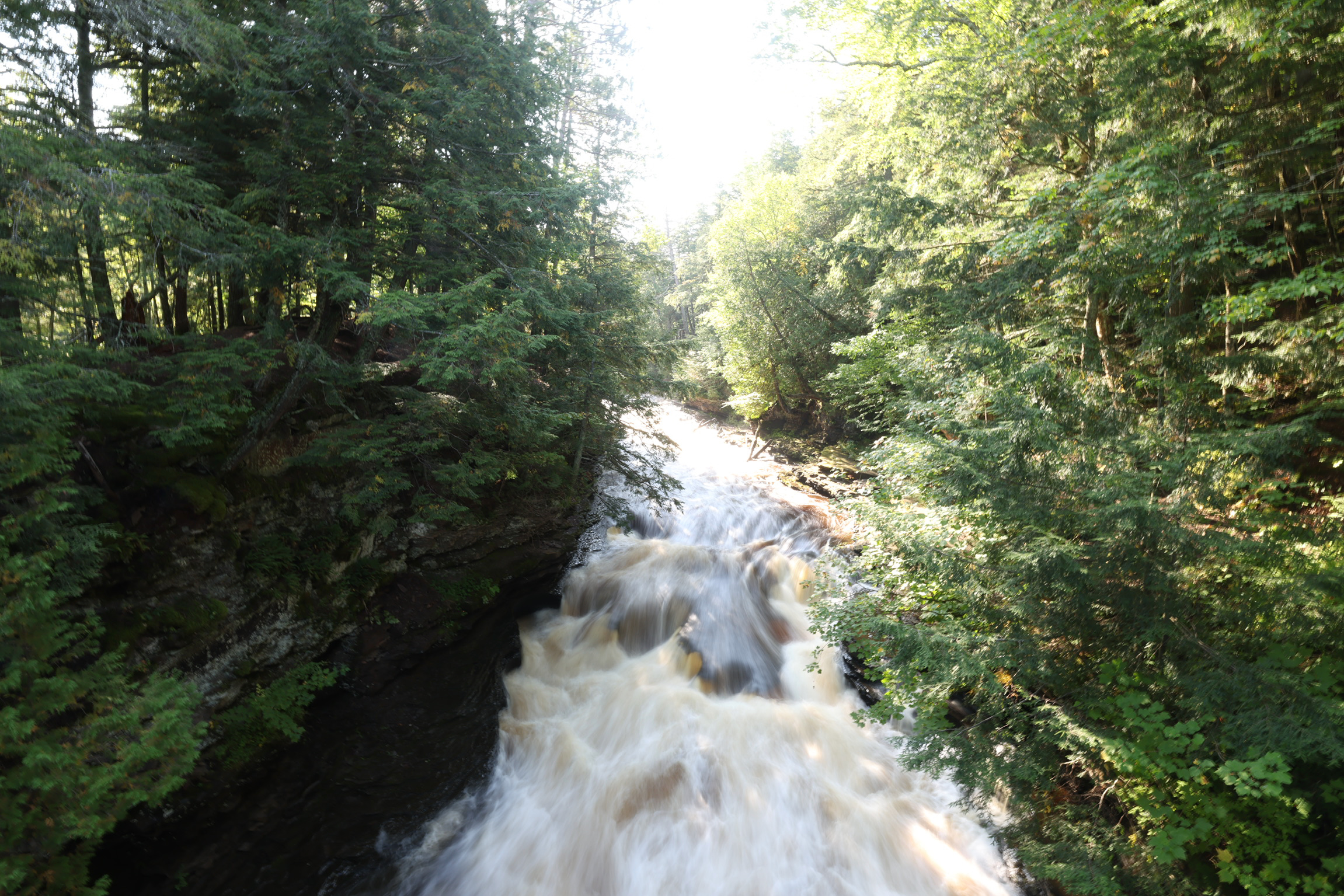 Presque Isle River, Porcupine Mountains SP Waterfall