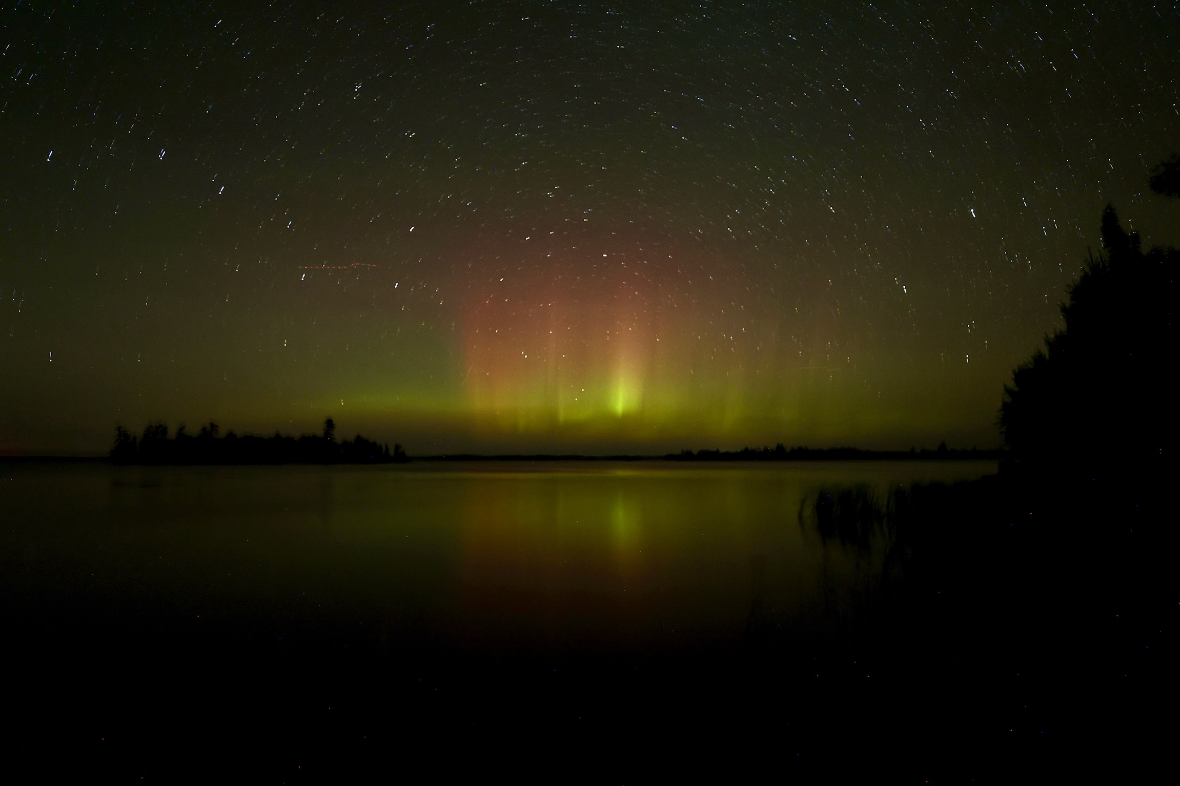 Aurora Over Voyageurs