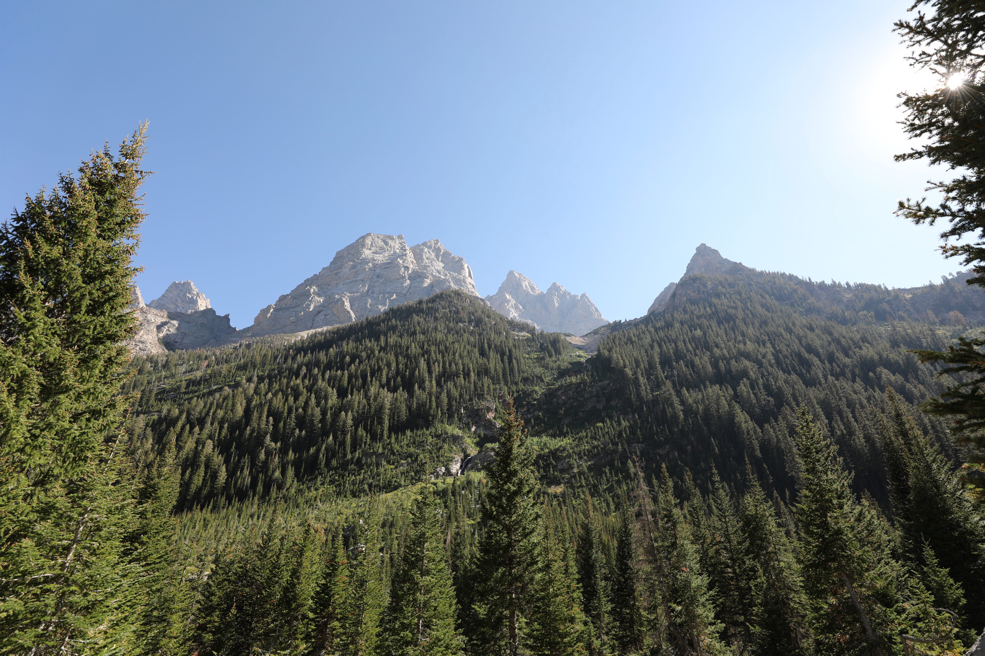 The majestic Tetons. One