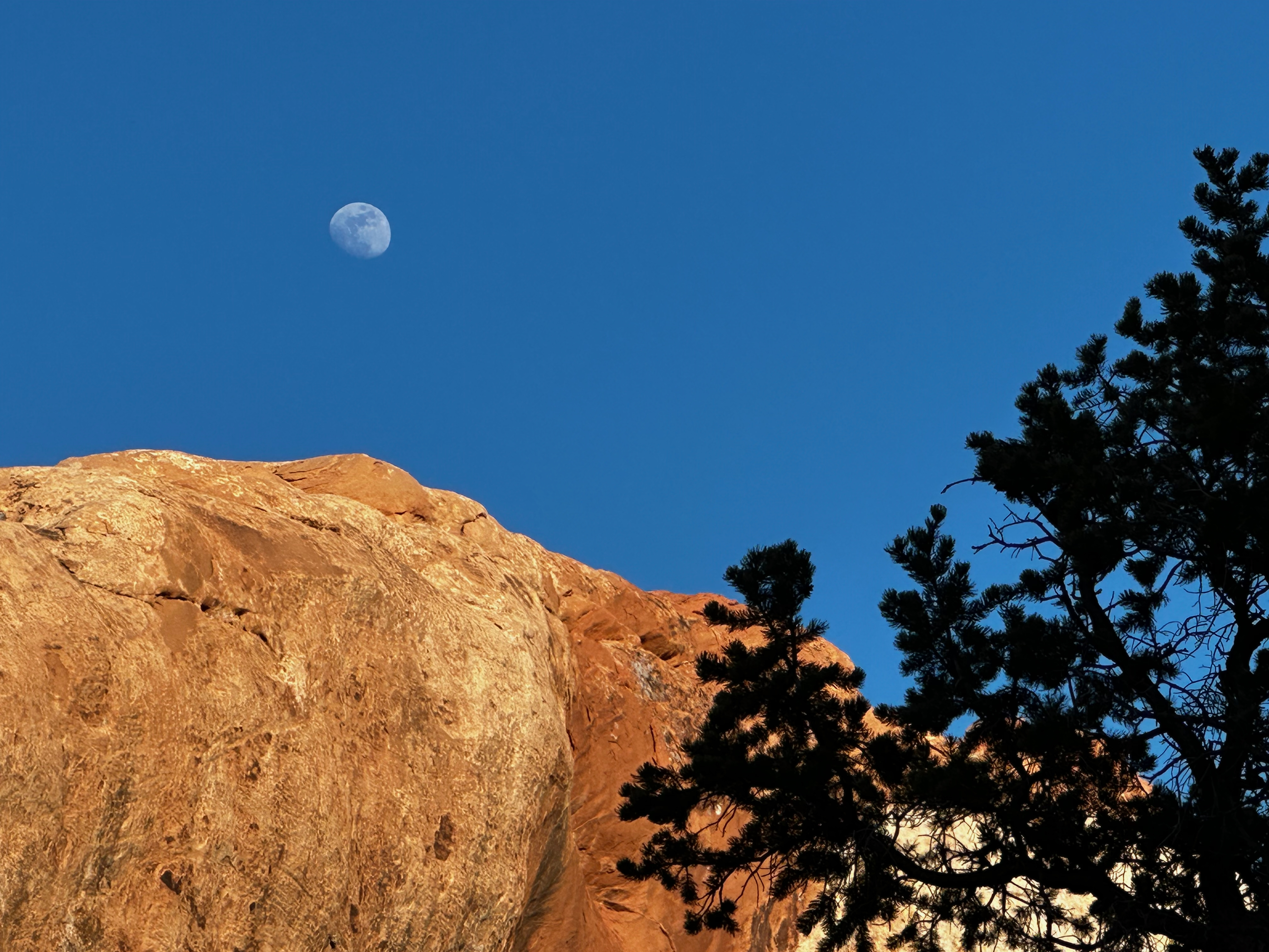 Moon Over Arches