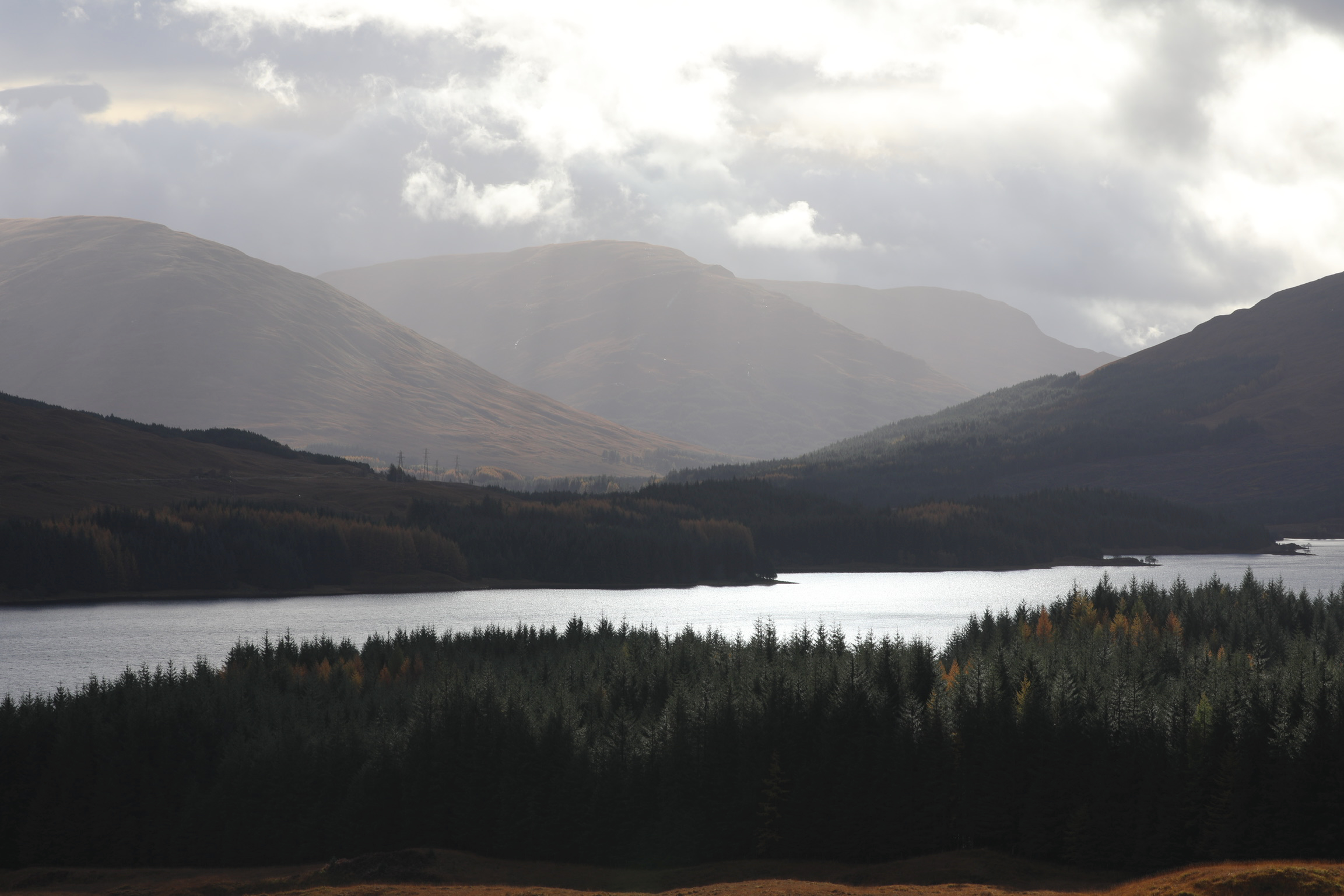 Misty Loch Tulla