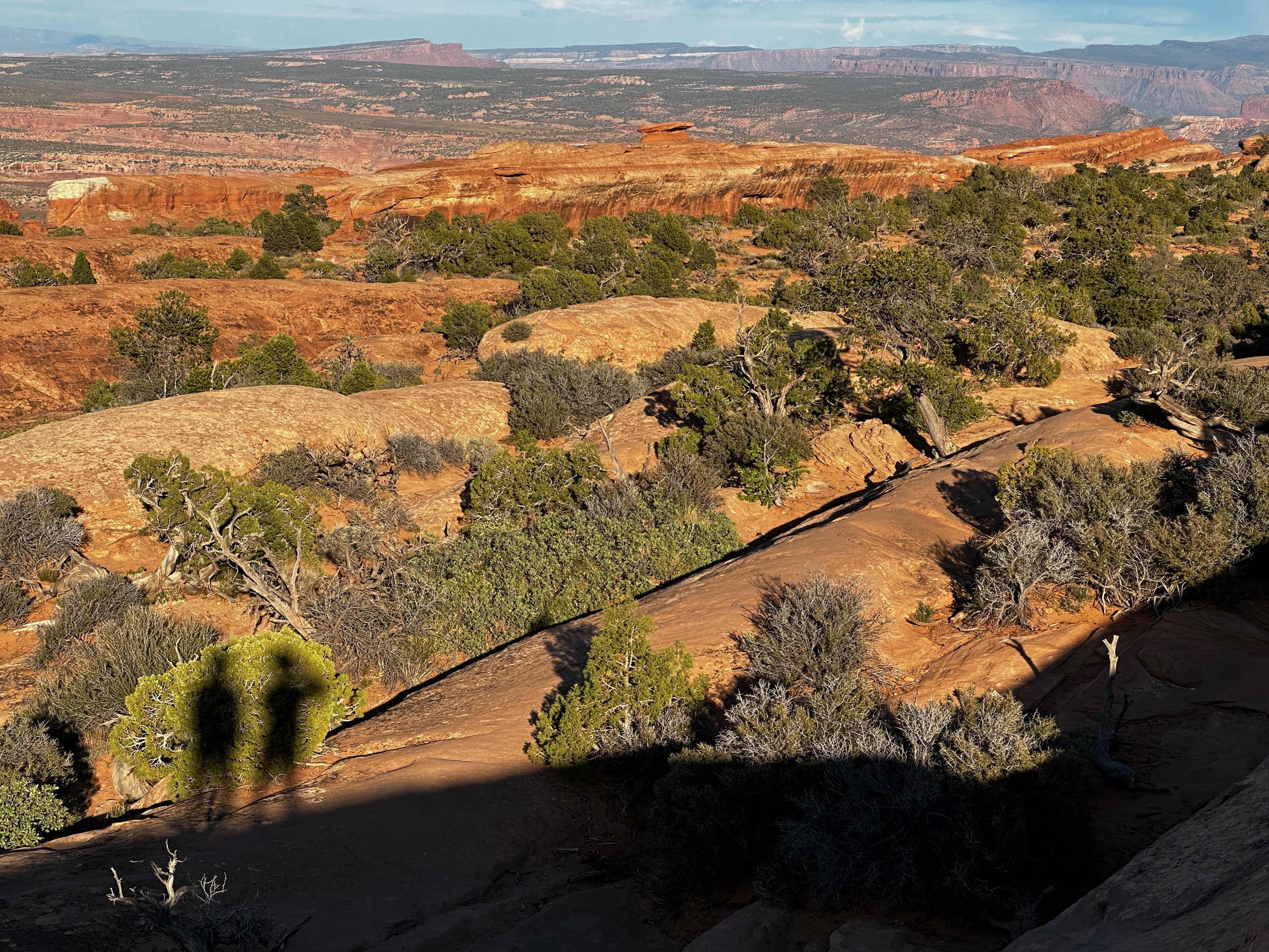 Shadow Selfie at Arches