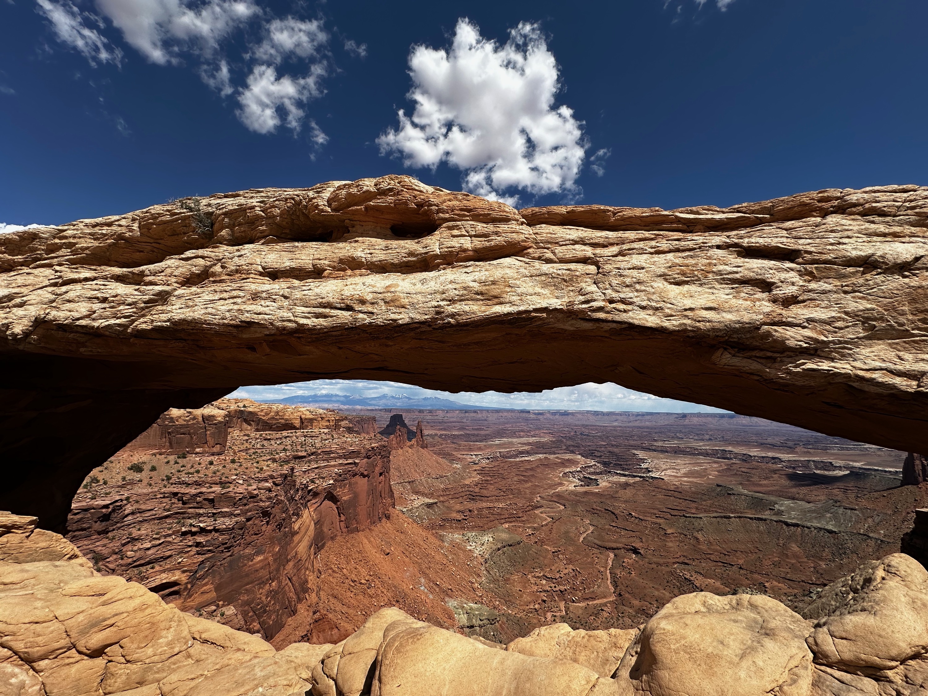 Mesa Arch Canyon Window
