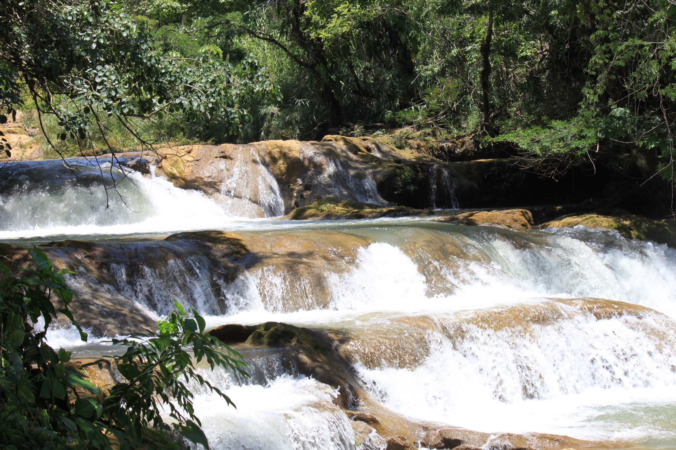 Cascading Rapids at Agua Azul, Chiapas