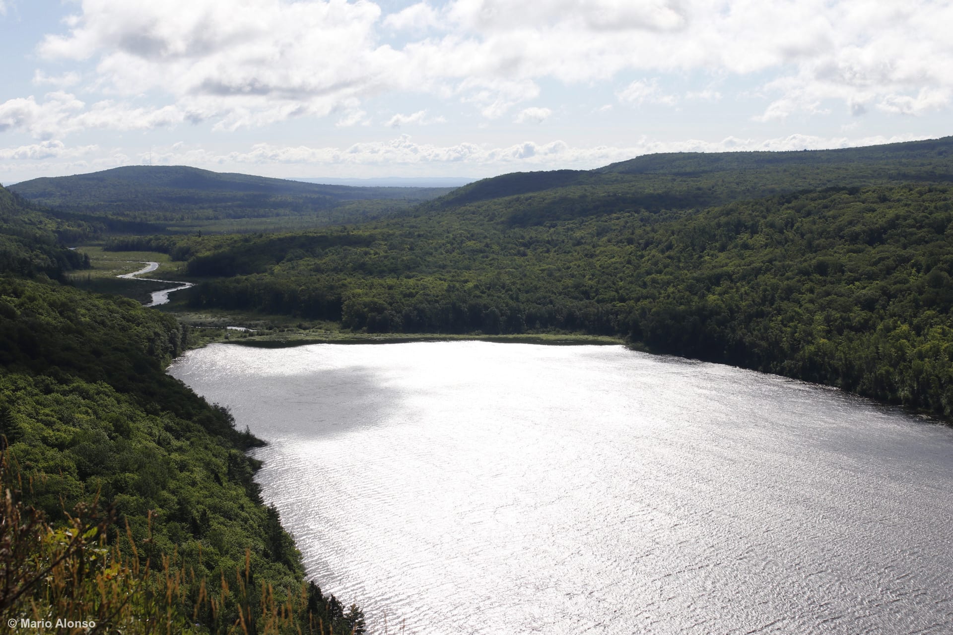 Lake of the Clouds Panorama