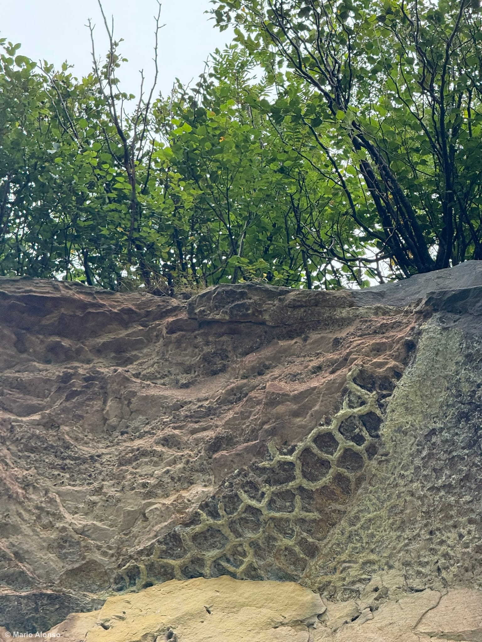 Pictured Rocks Erosion Patterns