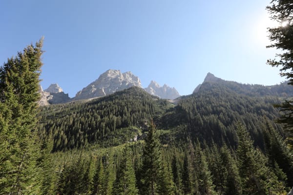 The majestic Tetons. One