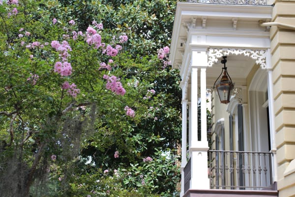 Historic house at Savannah
