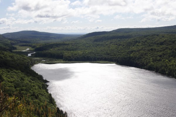 Lake of the Clouds Panorama