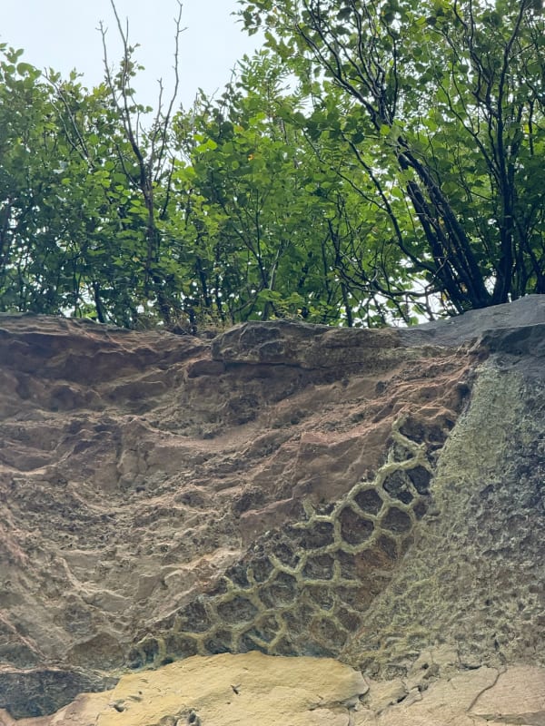 Pictured Rocks Erosion Patterns
