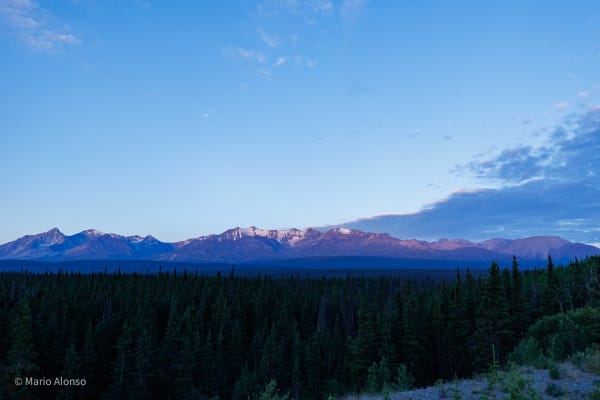 6:36 a.m., Looking West