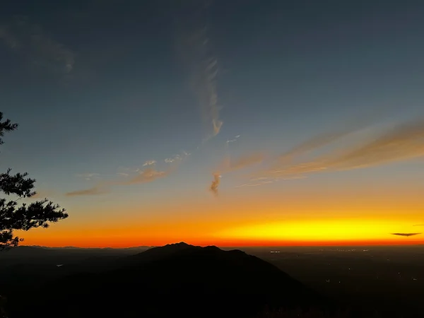 Sunset from Look Rock