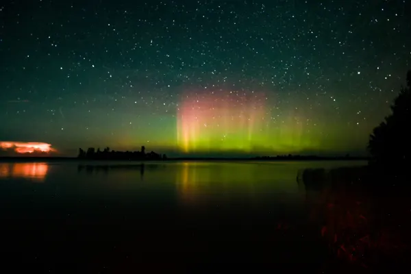 Northern Lights Over Storm