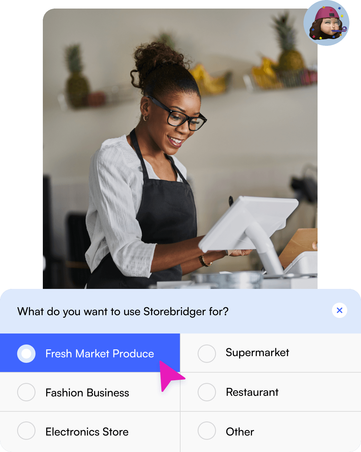 Adopt an easy to use structure on storebridger