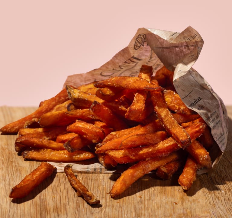 Süßkartoffel-Pommes