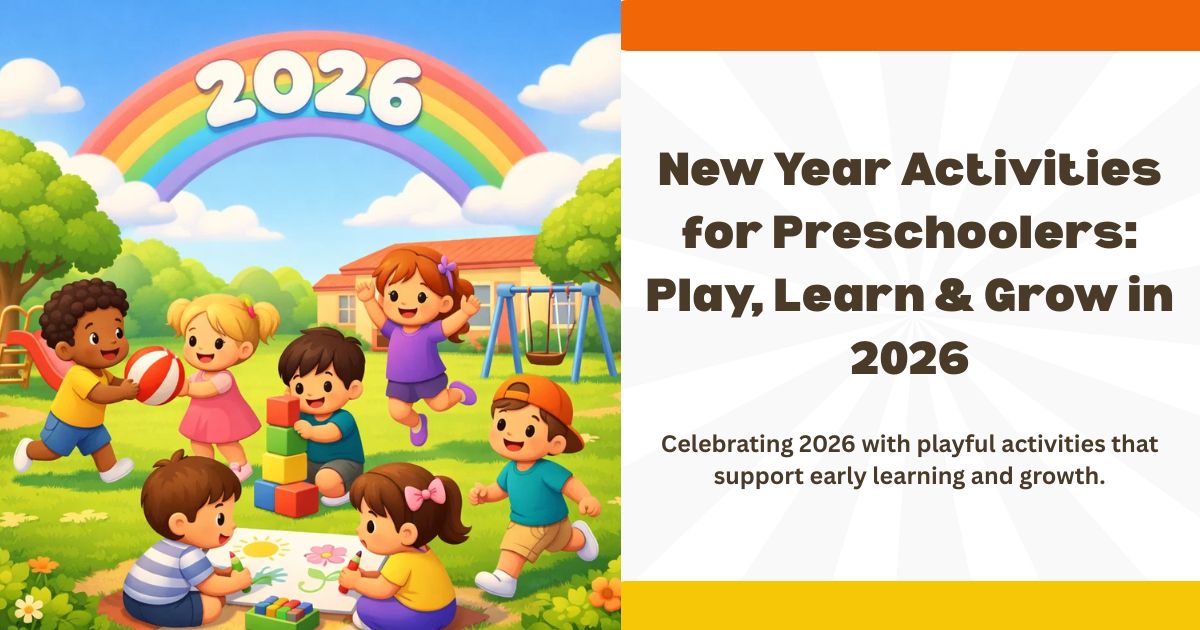 new year activities for preschoolers || new year activities for children || early childhood development