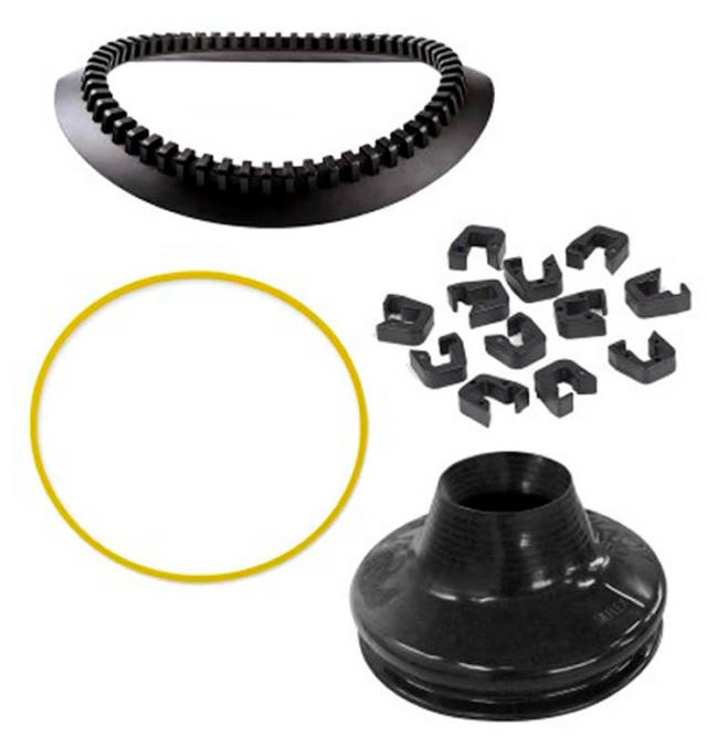 ORUST NECK SYSTEM KOMPLET RINGSÆT SILFLEX STD