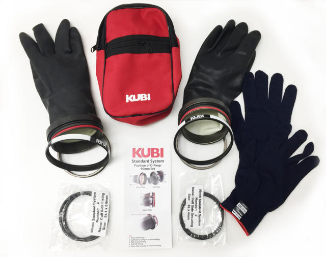 KUBI FULL DRY GLOVE SYSTEM RING'S + GLOVES