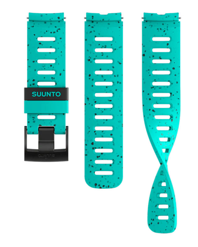 OCEAN 22MM DIVE 1 SILICONE STRAP GREEN GLOW S+M