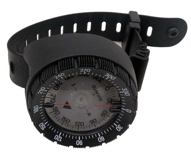 KOMPAS SK-8 BLACK HÅNDLEDS STRAP NH