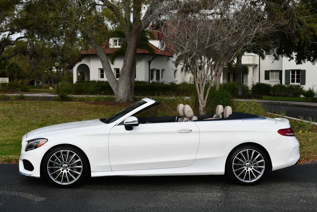 2018 Mercedes-Benz C300 C 300 Cabriolet W/P1, Parking Assist and AMG Line